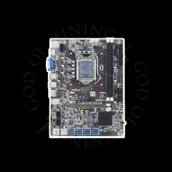Mother Board BTC B75 USB 8 GPU With CPU - God of Mining